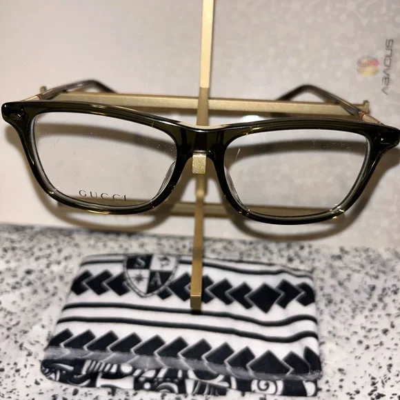 New Plastic Unisex GUCCI Eyeglasses